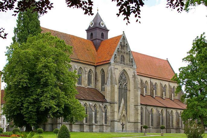 Das Münster von Kloster Salem im Sommer