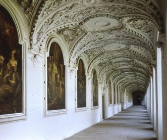 Bernhardusgang im Kloster und Schloss Bebenhausen