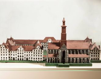 Kloster und Schloss Salem, Klostermodell von Franz Beer