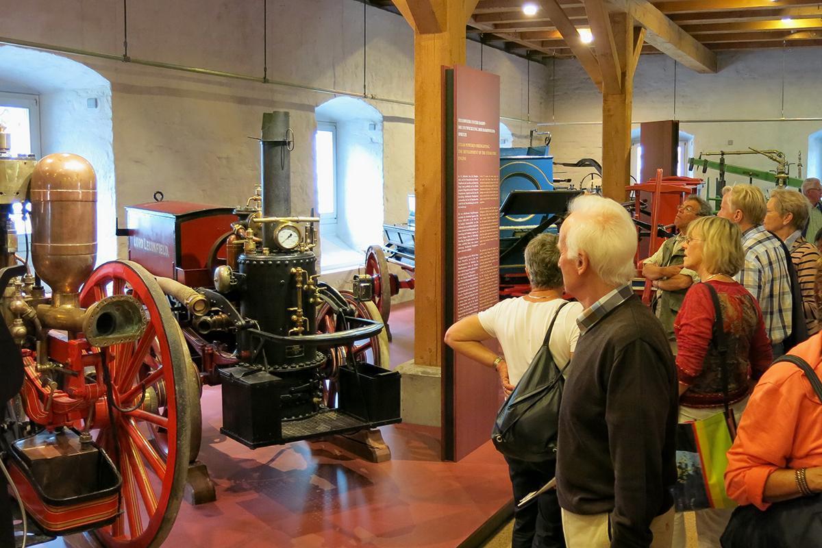 Blick ins Feuerwehrmuseum in Kloster und Schloss Salem