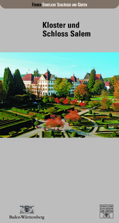 Cover: Kloster und Schloss Salem. Deutscher Kunstverlag Berlin/München 2009