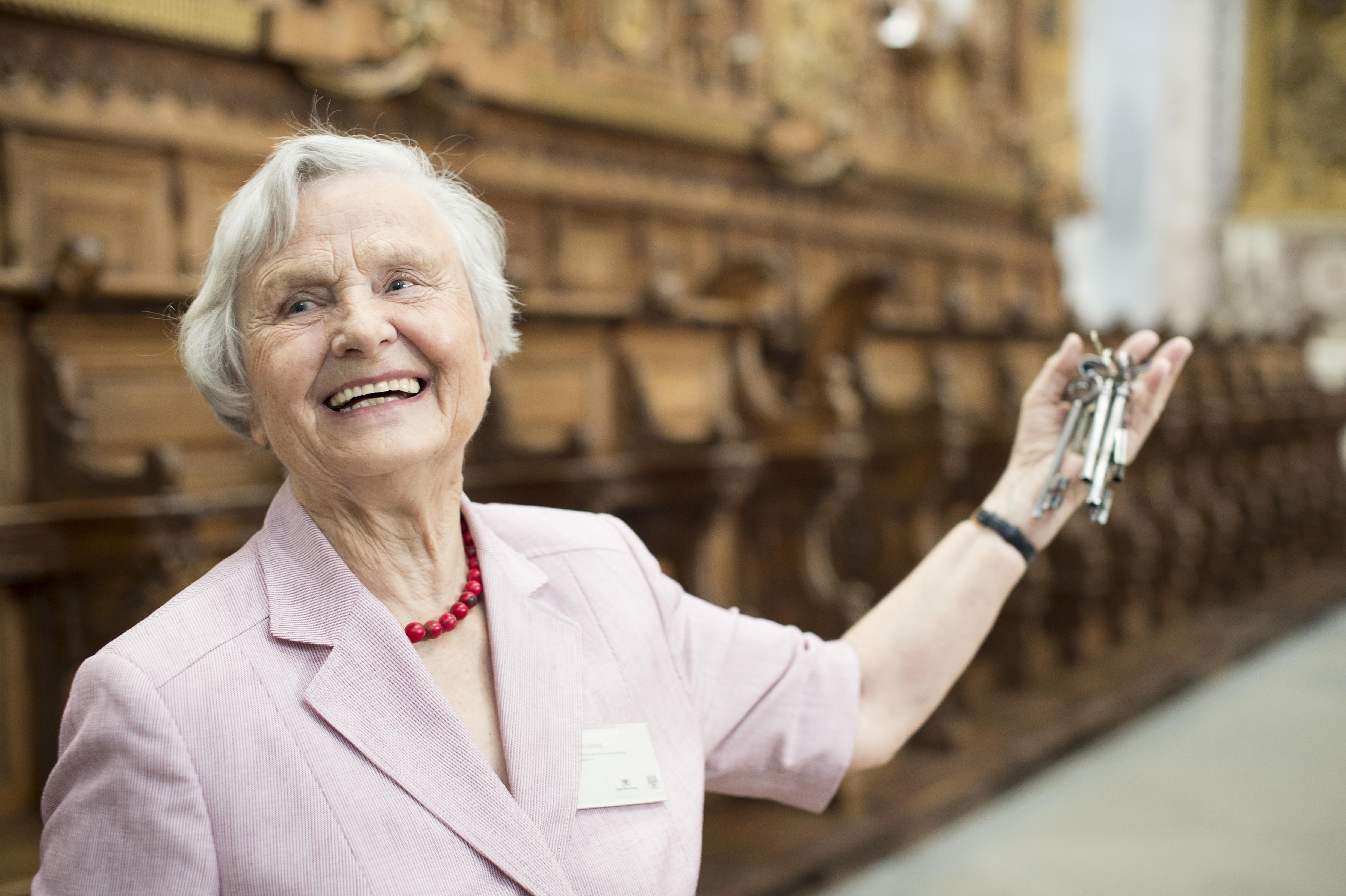 Visitor at Salem Monastery and Palace