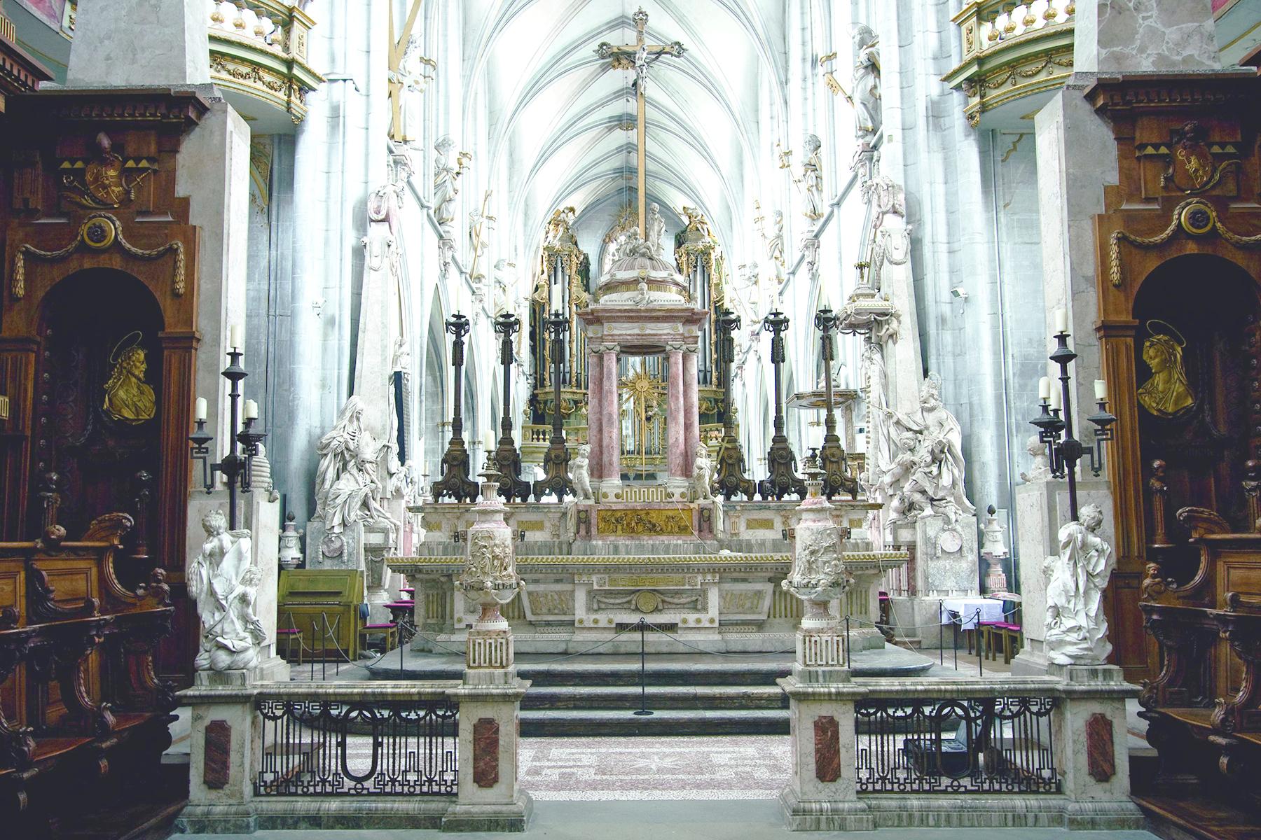 Kloster und Schloss Salem, Innenansicht des Münsters