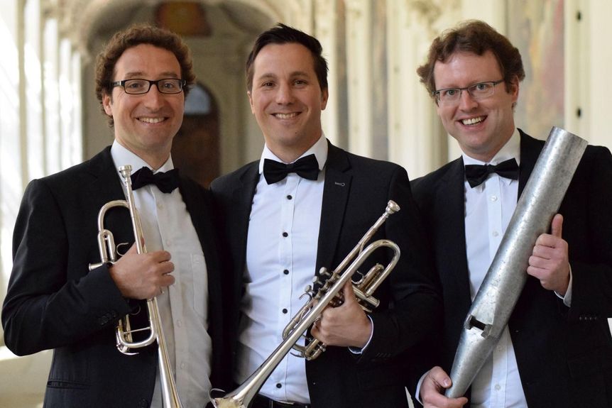 Werbemotiv für Trio Toccata