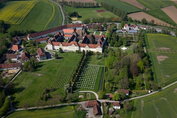 Salem Monastery, Aerial view