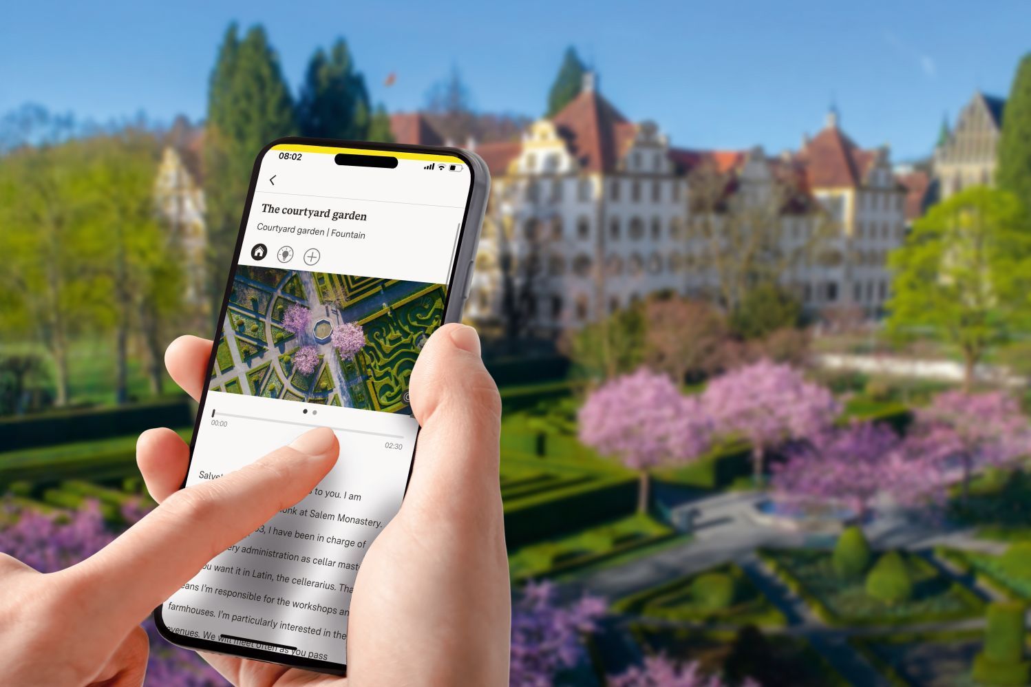 Salem Monastery and Palace, Monument BW App