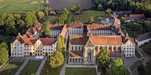 Kloster und Schloss Salem, Luftbild 