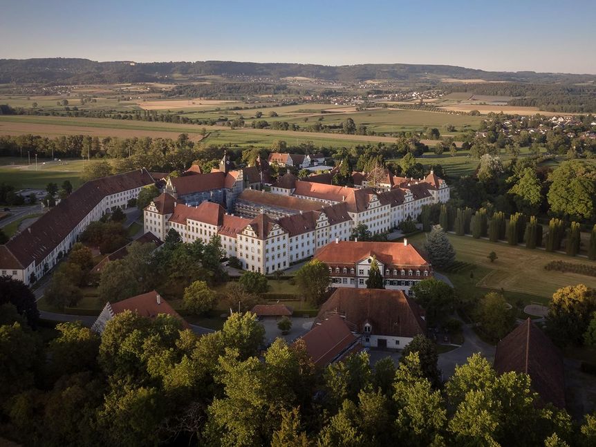 Kloster und Schloss Salem, Luftaufnahme