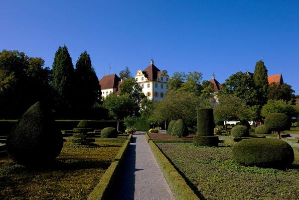 Kloster und Schloss Salem, Garten von Kloster Salem