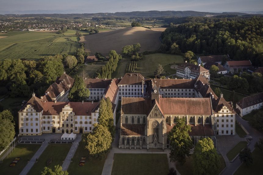Kloster und Schloss Salem, Luftbild