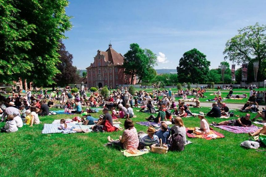 Kloster und Schloss Salem, Event, Bodenseefestival, Picknickkonzert im Park