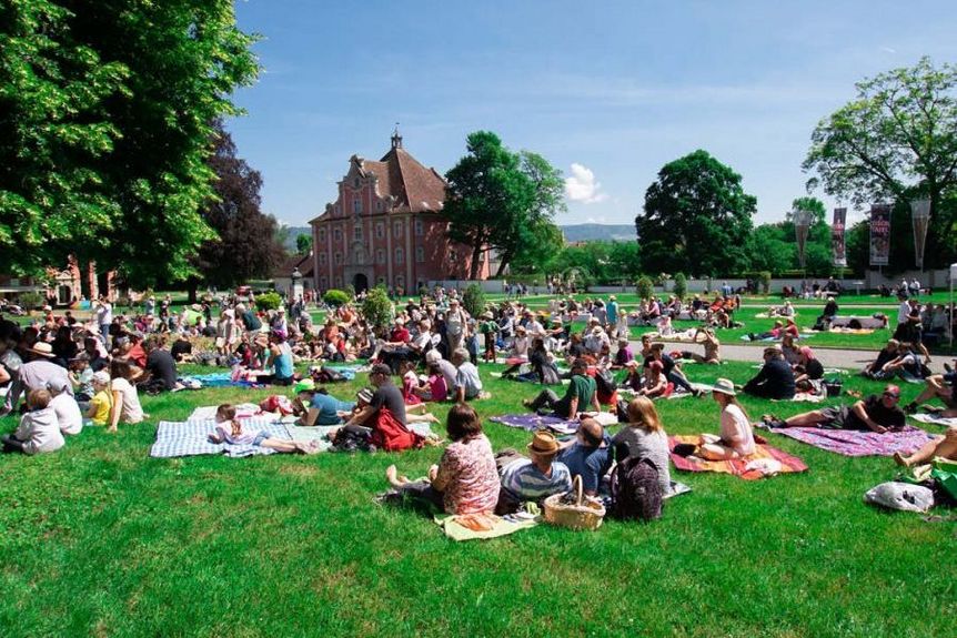 Kloster und Schloss Salem, Event, Bodenseefestival, Picknickkonzert im Park