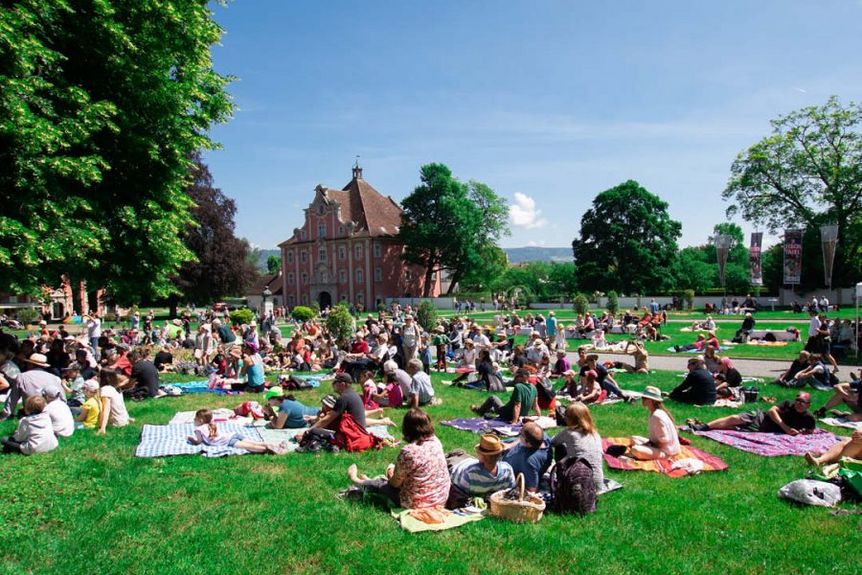 Kloster und Schloss Salem, Event, Bodenseefestival, Picknickkonzert im Park