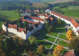 Kloster und Schloss Salem, Luftaufnahme 