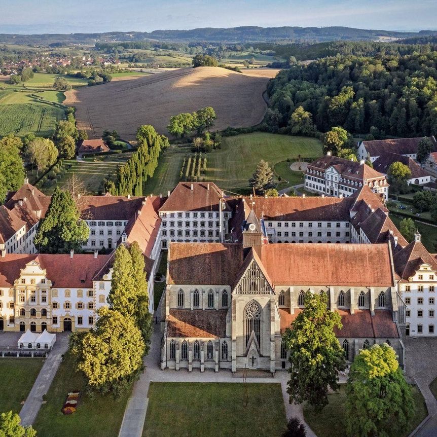 Kloster und Schloss Salem, Außenansicht 