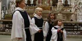 Kinderführung in der Salemer Klosterkriche