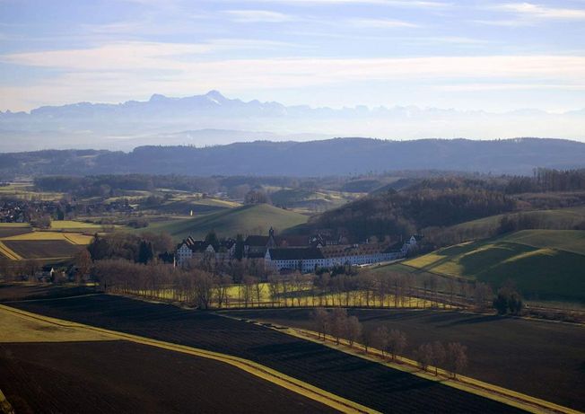 Monastère de Salem, Vue aérienne