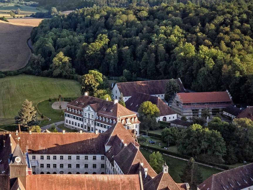 Kloster und Schloss Salem, Luftansicht