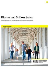 Titelbild des Sonderführungsprogramms für Kloster und Schloss Salem