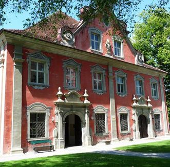 Außenansicht Marstall von Kloster und Schloss Salem