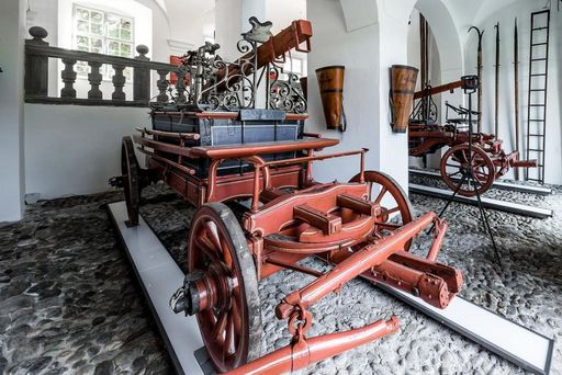 Kloster Salem, Feuerwache, Handdruckspritze 