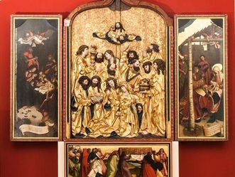 Marienaltar im Klostermuseum von Kloster und Schloss Salem