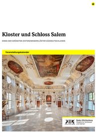 Titelbild des Jahresprogramms für Kloster und Schloss Salem