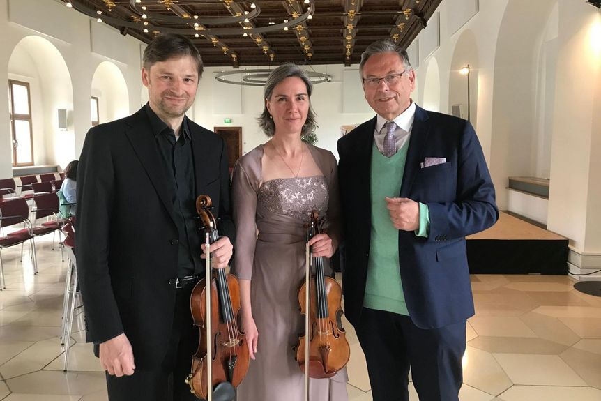 Immo Schaar, Katharina Schmitz und Georg Mais