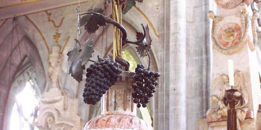Kloster und Schloss Salem, Detail im Salemer Münster
